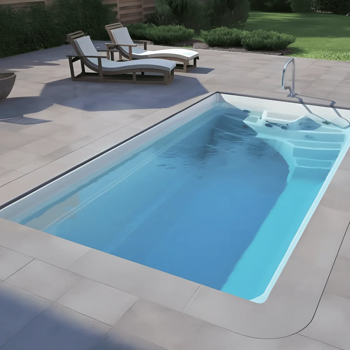 Композитный бассейн Laguna 5 — вид сверху в Тамбове