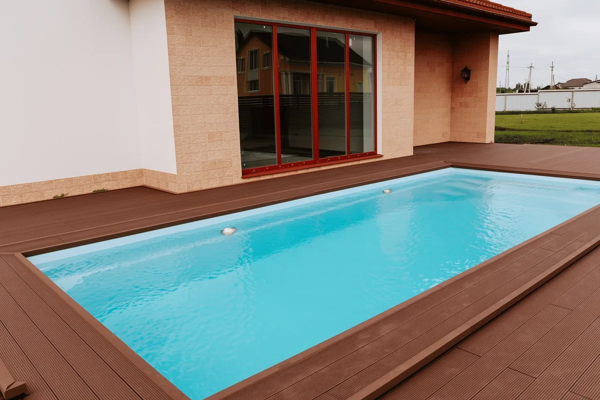 Композитный бассейн Laguna 8 — вид сверху в Тамбове